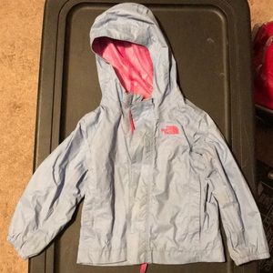 Girls The North Face windbreaker/rain jacket